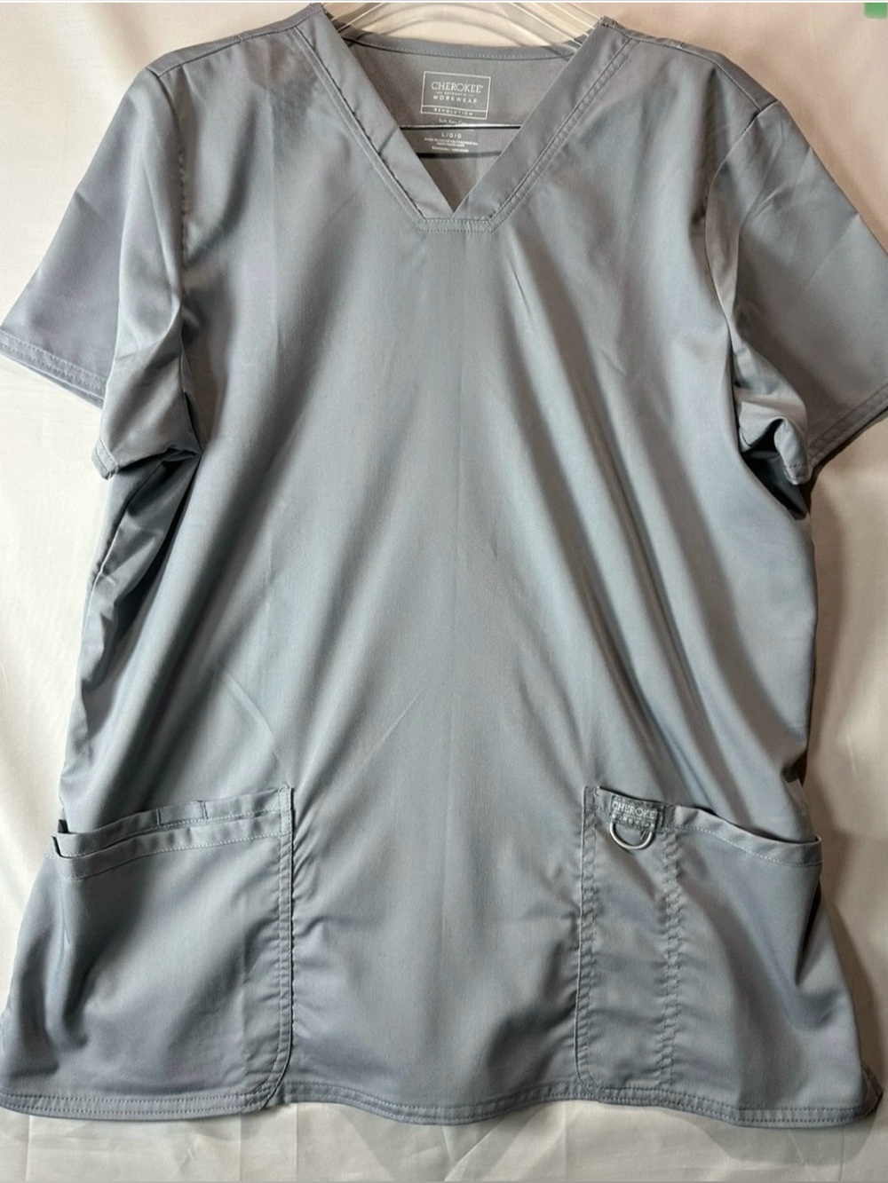 Cherokee Workwear Women Professionals Scrub Top - Size L